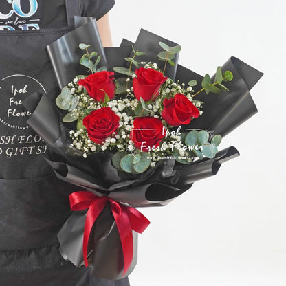 Pure Joy| Roses Bouquet| Fresh Flower Delivery