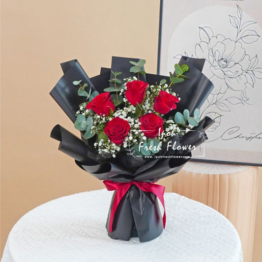 Pure Joy| Roses Bouquet| Fresh Flower Delivery