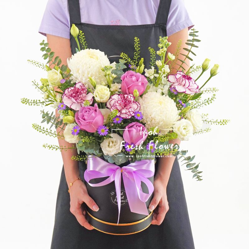 Quinn| Fresh Flower Basket