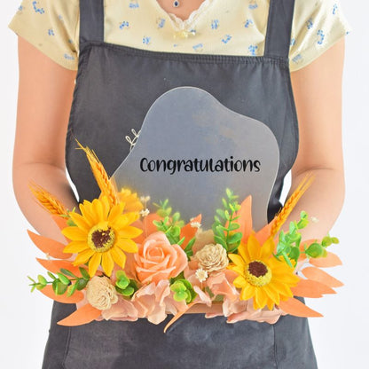Raye Soap Flower | Opening Table Arrangement | Same day Delivery