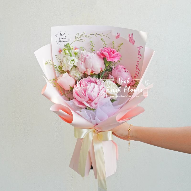 Reika Bouquet |Premium Bouquet| Ipohfreshflower.com