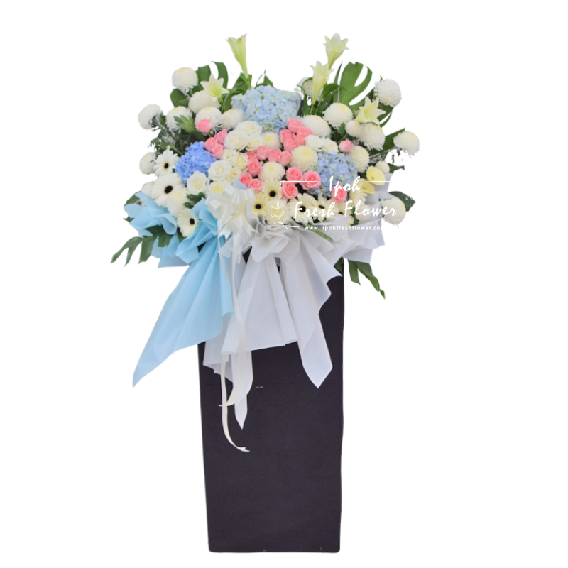 Rest In Peace| Premium Condolence Wreaths| Same Day Delivery Ipoh Perak