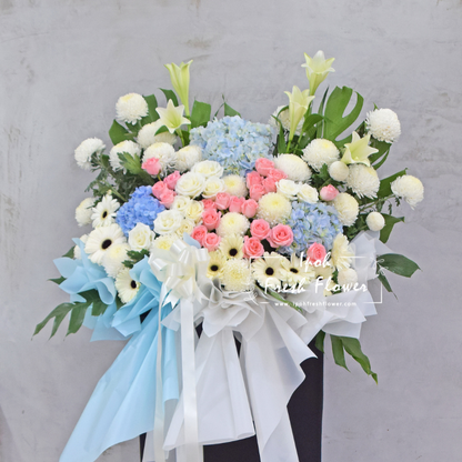 Rest In Peace| Premium Condolence Wreaths| Same Day Delivery Ipoh Perak