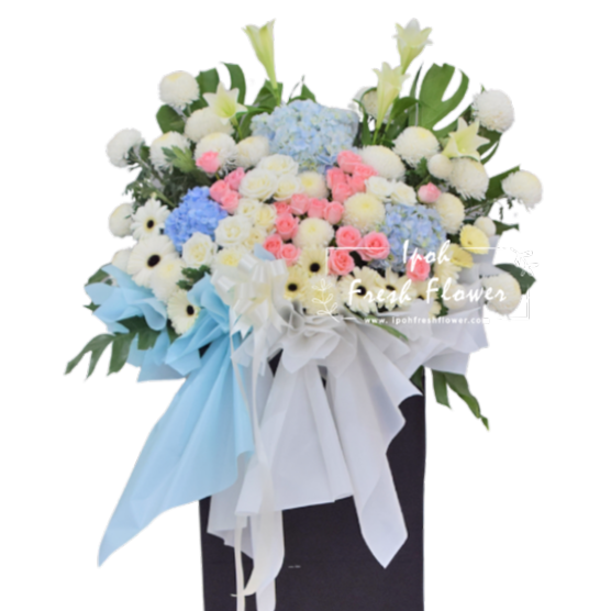Rest In Peace| Premium Condolence Wreaths| Same Day Delivery Ipoh Perak