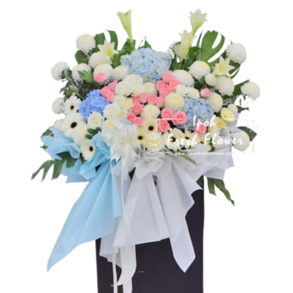 Rest In Peace| Premium Condolence Wreaths| Same Day Delivery Ipoh Perak