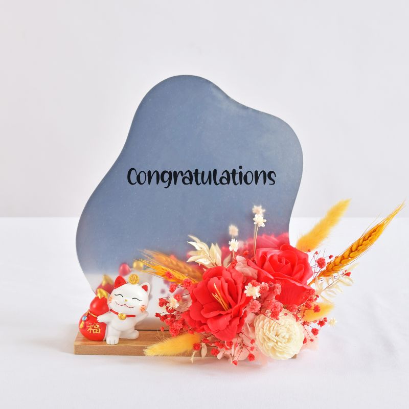 Rita Soap Flower | Opening Table Arrangement | Same day Delivery