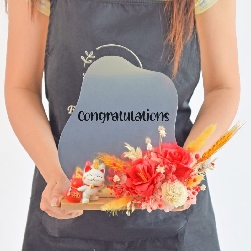 Rita Soap Flower | Opening Table Arrangement | Same day Delivery
