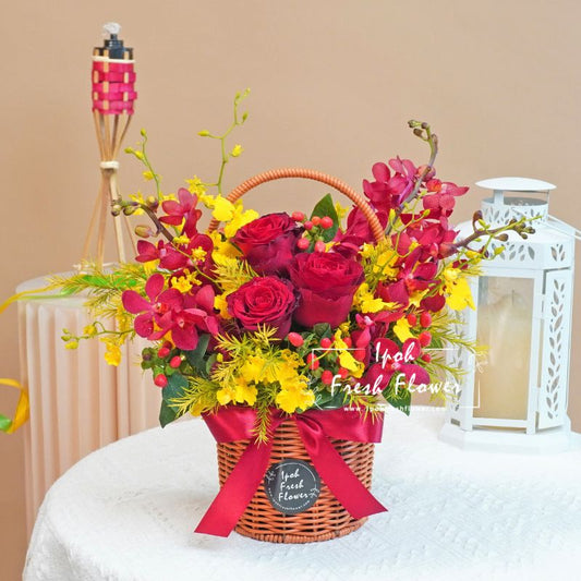 Rosmera | Fresh Flower Basket| Same Day Flowers Gifts Delivery