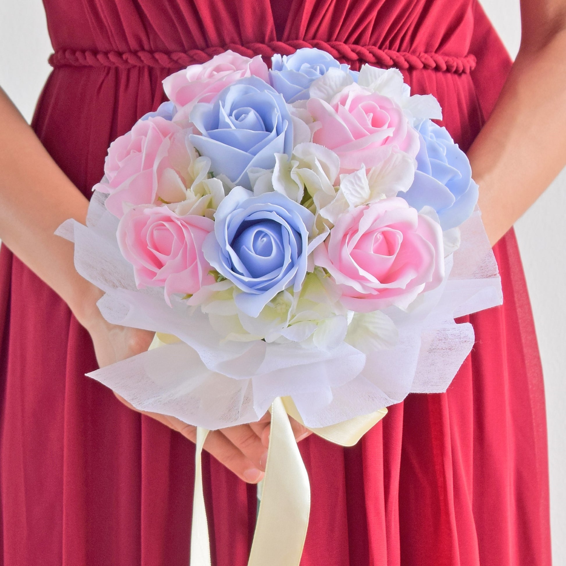 Shannon Soap Flowers Bridal Bouquet| Flower Bouquet For Wedding & ROM