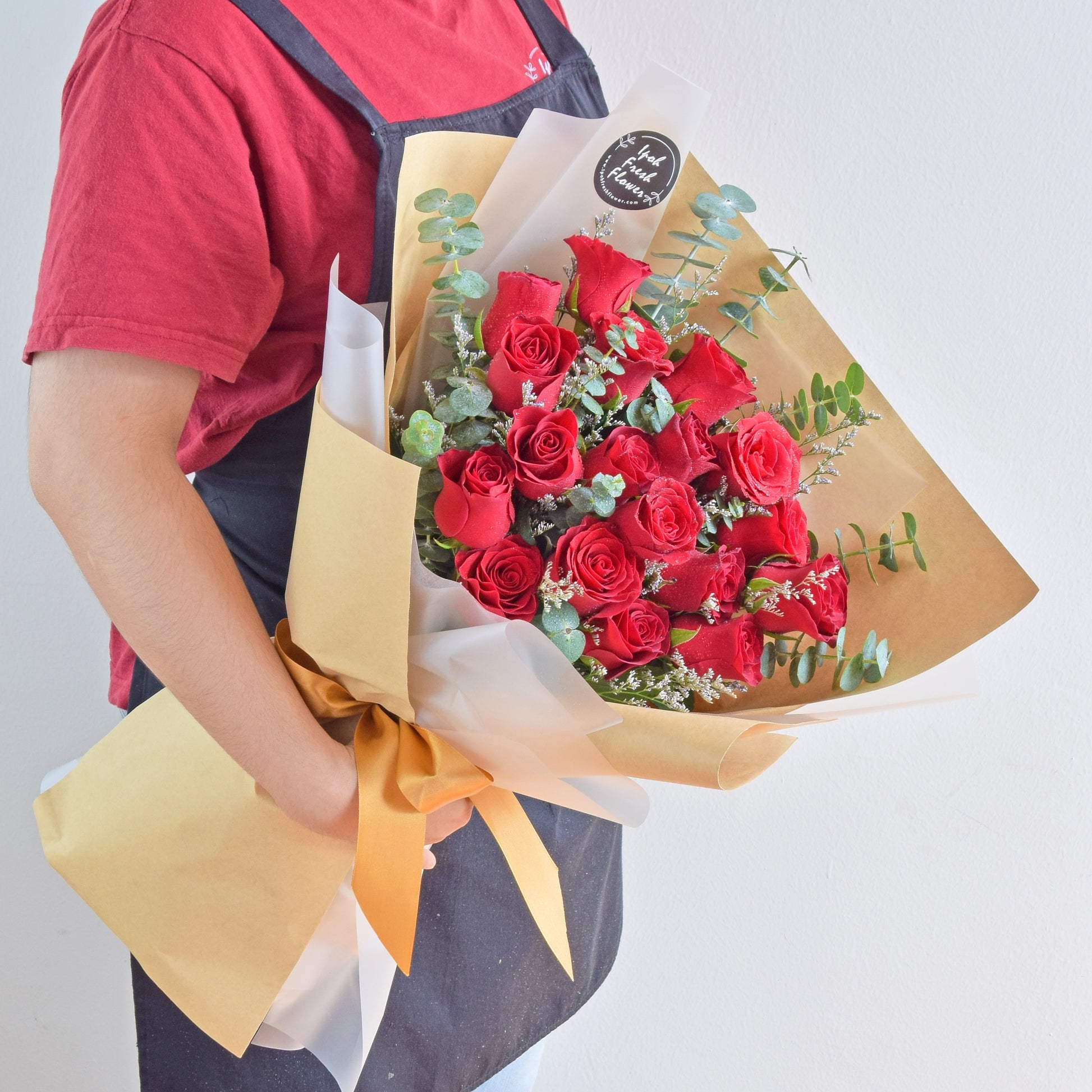 Soprano|Valentine's Fresh Flower Bouquet| Same Day Free Delivery