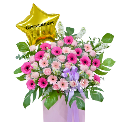 Fresh Flower Grand Opening Stand- Star Performer