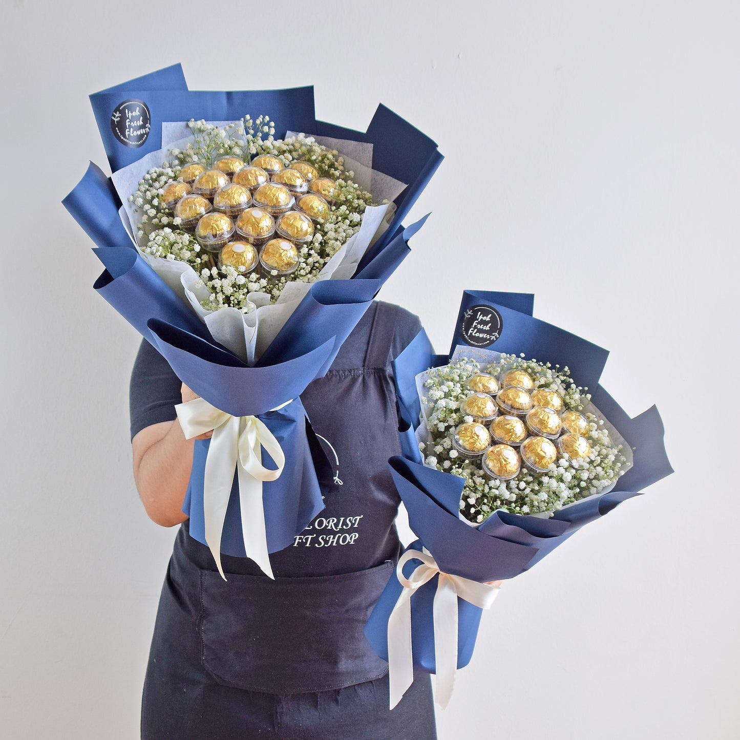 Sweet Bites| Fresh Flower & Chocolate Bouquet Gift| Same Day Delivery