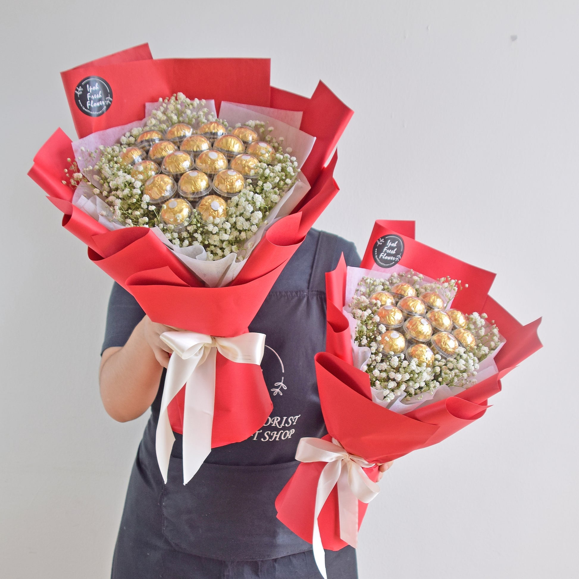 Sweet Bites| Fresh Flower & Chocolate Bouquet Gift| Same Day Delivery