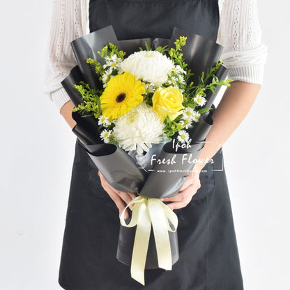 Tristine| Condolence Furneral Fresh Flower Bouquet Delivery