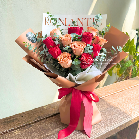 True Love| Fresh Flower Hand Bouquet| Fresh Flower Delivery