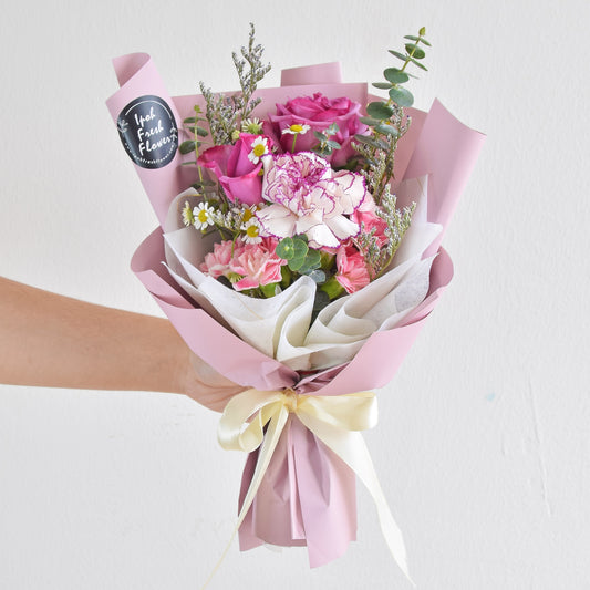 Zoey| Petite Fresh Flower Bouquet | Same Day Delivery