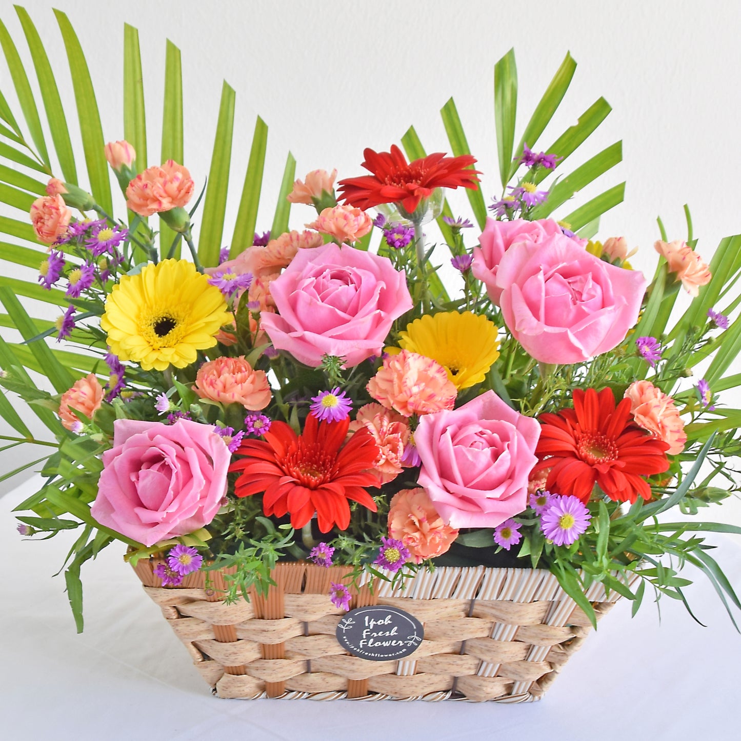 Maya Flower Basket