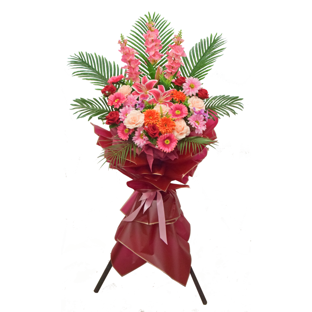 Artificial Flower Grand Opening Stand