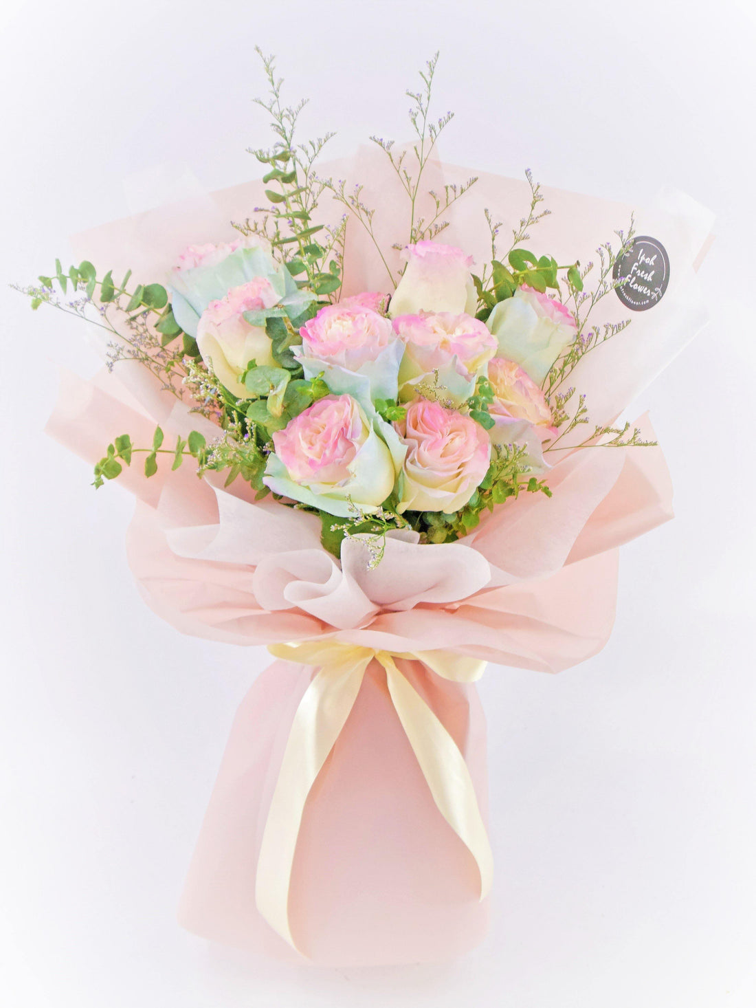 Aurora Rose Bouquet| Premium Fresh Flower Bouquet – Ipoh Fresh Flower