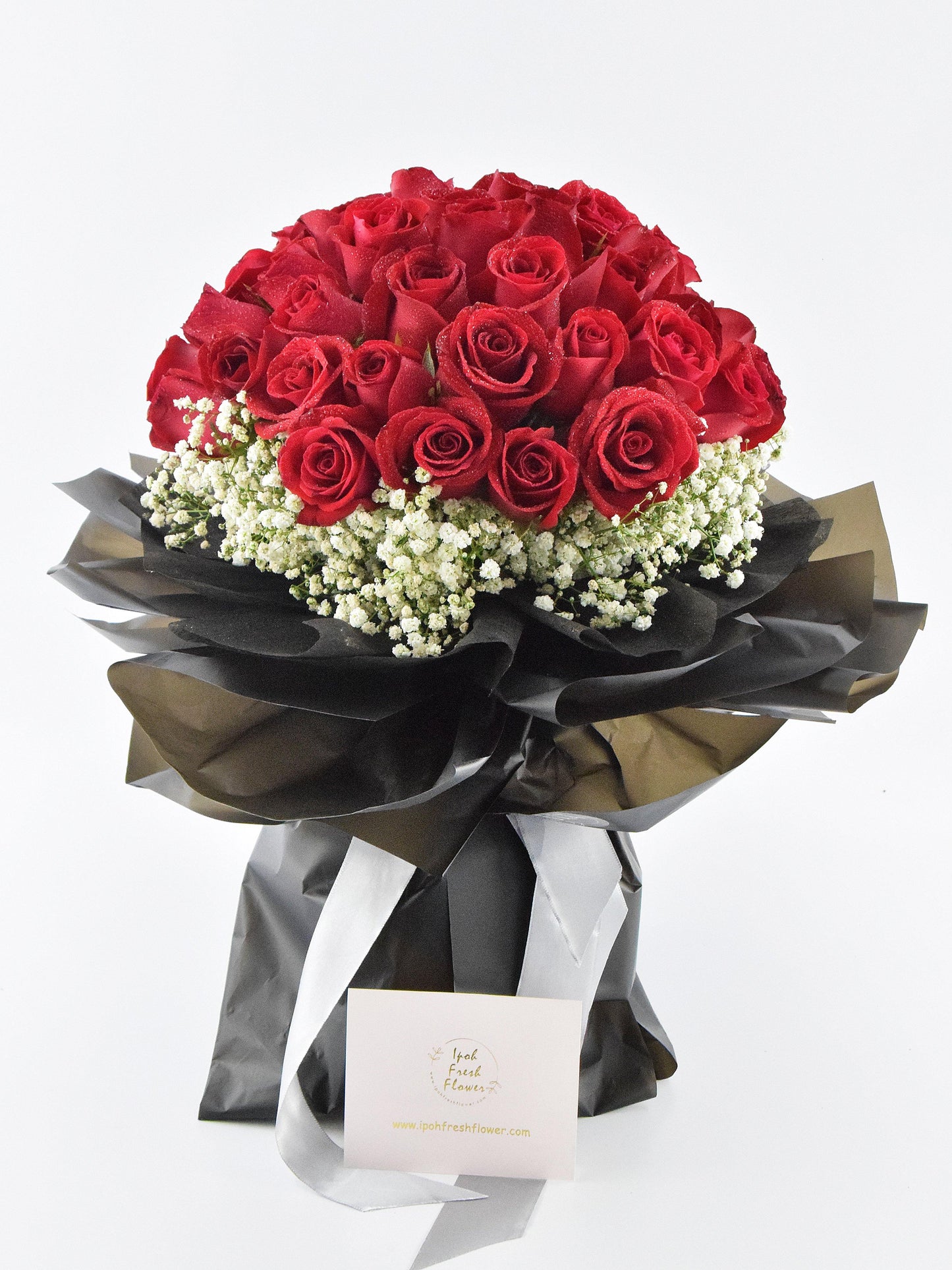 Beloved Love- 50 Roses Bouquet | Fresh Flower Bouquet Delivery