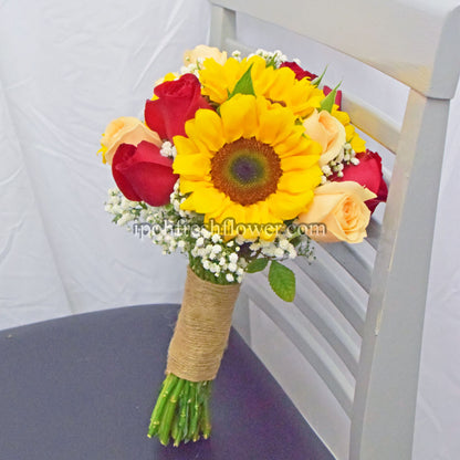 Sunflower Bridal Bouquet- Betty