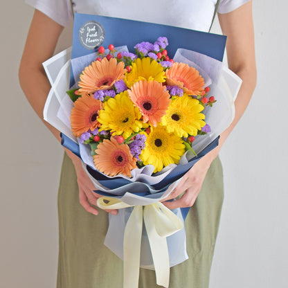 Brightness| Daisy Fresh Flower Bouquet