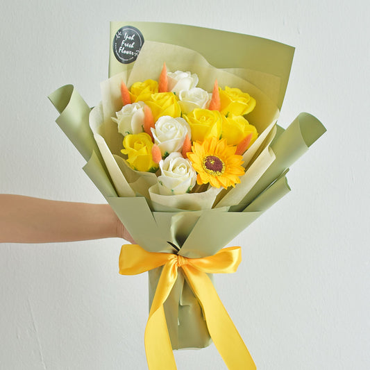 Buzz- Bee| Soap Flower Bouquet Delivery