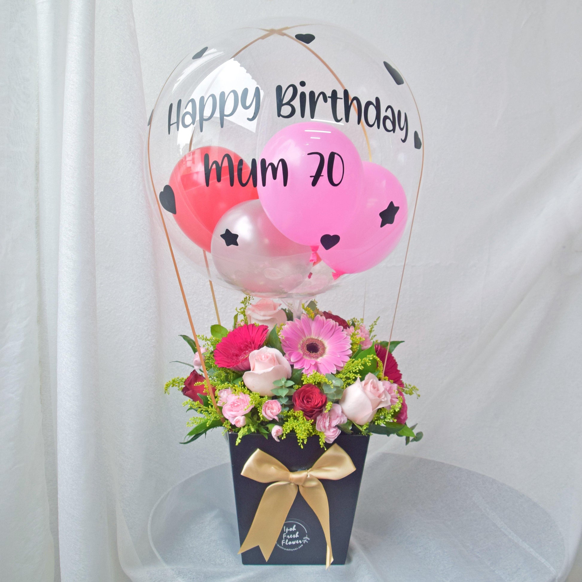 Balloon Flower Box- Carina