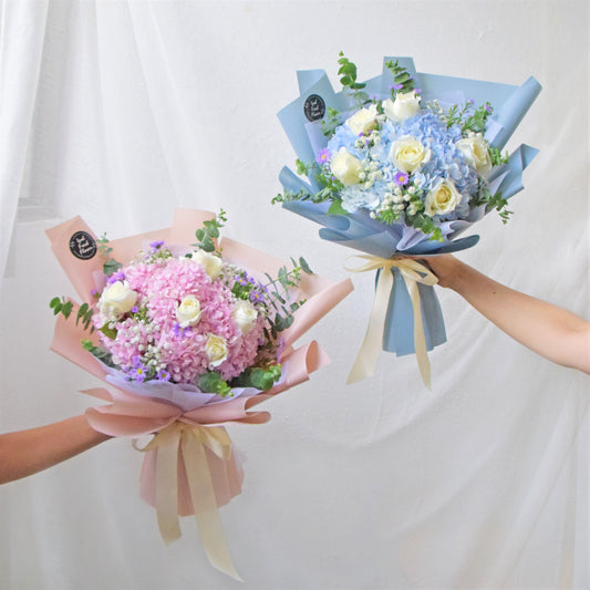 Charlee| Hydrangea Flower Bouquet