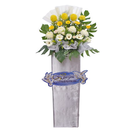 Condolence Wreaths & Funeral Flower Stand B2| Same Day Free Delivery