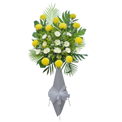 Condolence Wreaths & Funeral Flower Stand 1