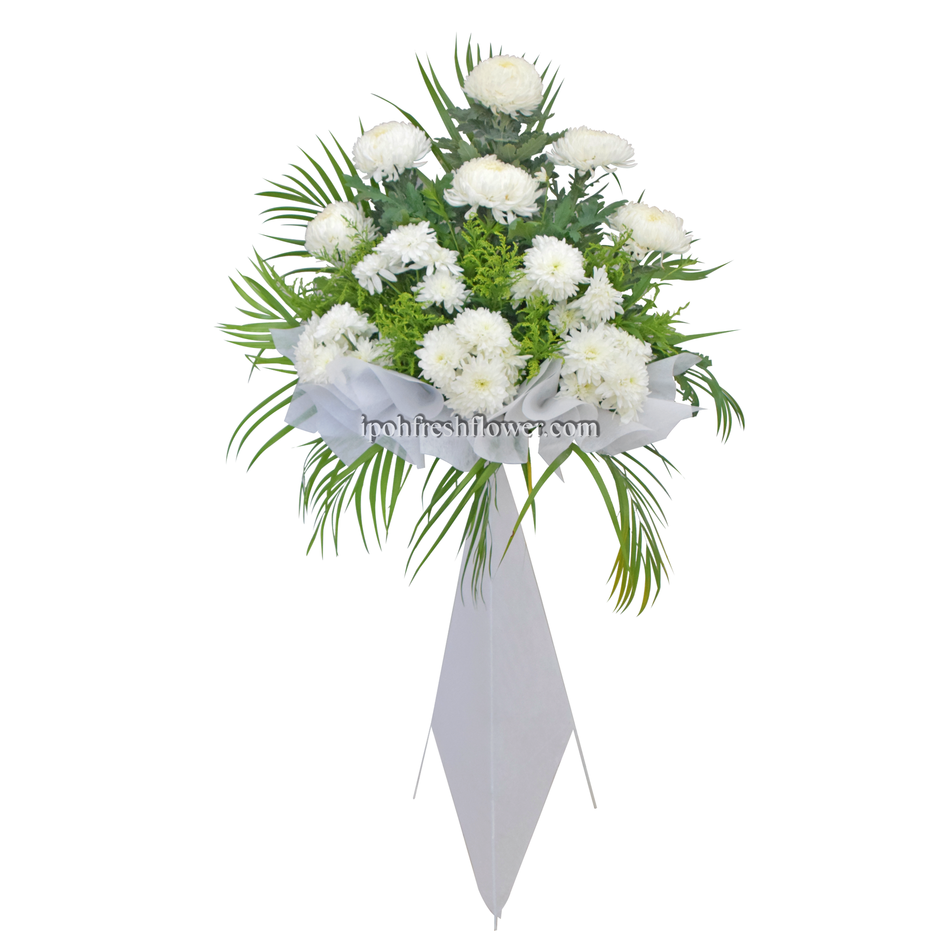 Condolence Wreath & Funeral Flower Stand