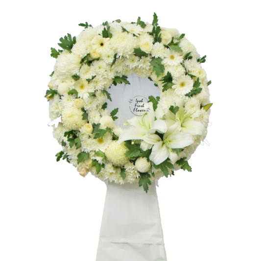 Condolence Wreaths & Funeral Flower Stand A5