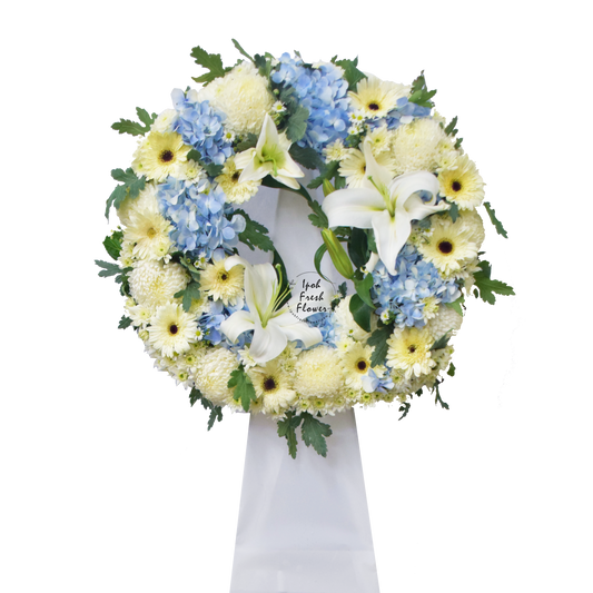 Condolence Wreaths & Funeral Flower Stand A7