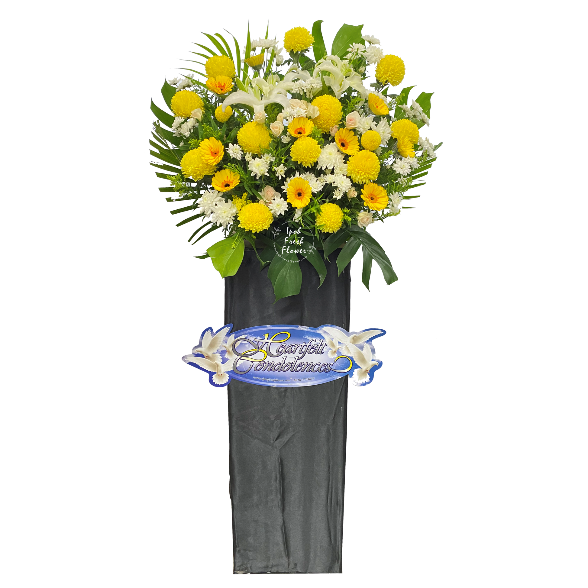 Condolence Wreaths & Funeral Flower Stand B7| Free Delivery
