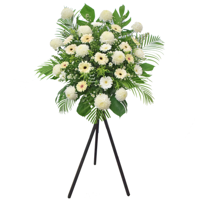 Condolence Wreaths & Funeral Flower Stand T1