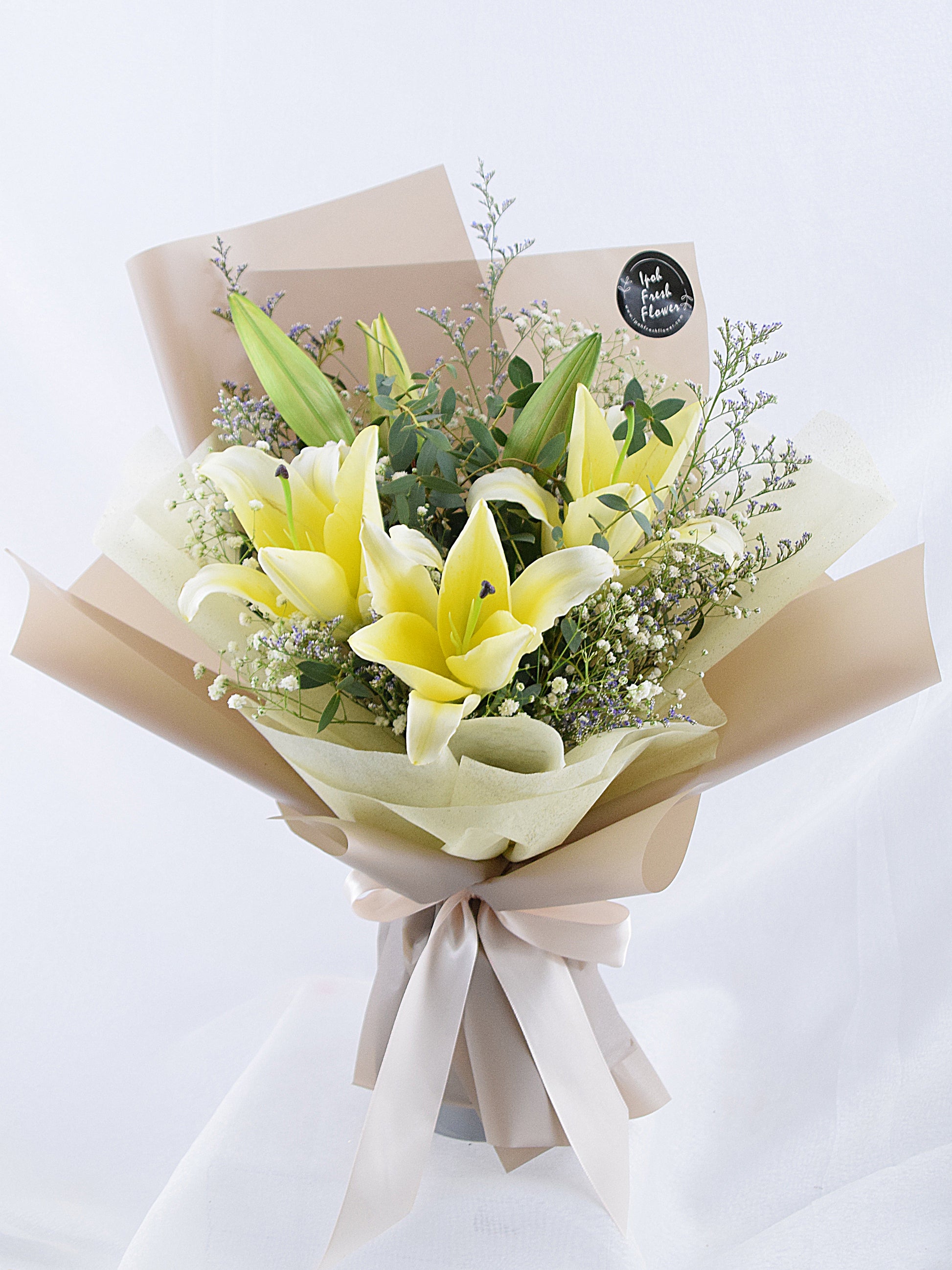 Lavish| Lilies Fresh Flower Bouquet