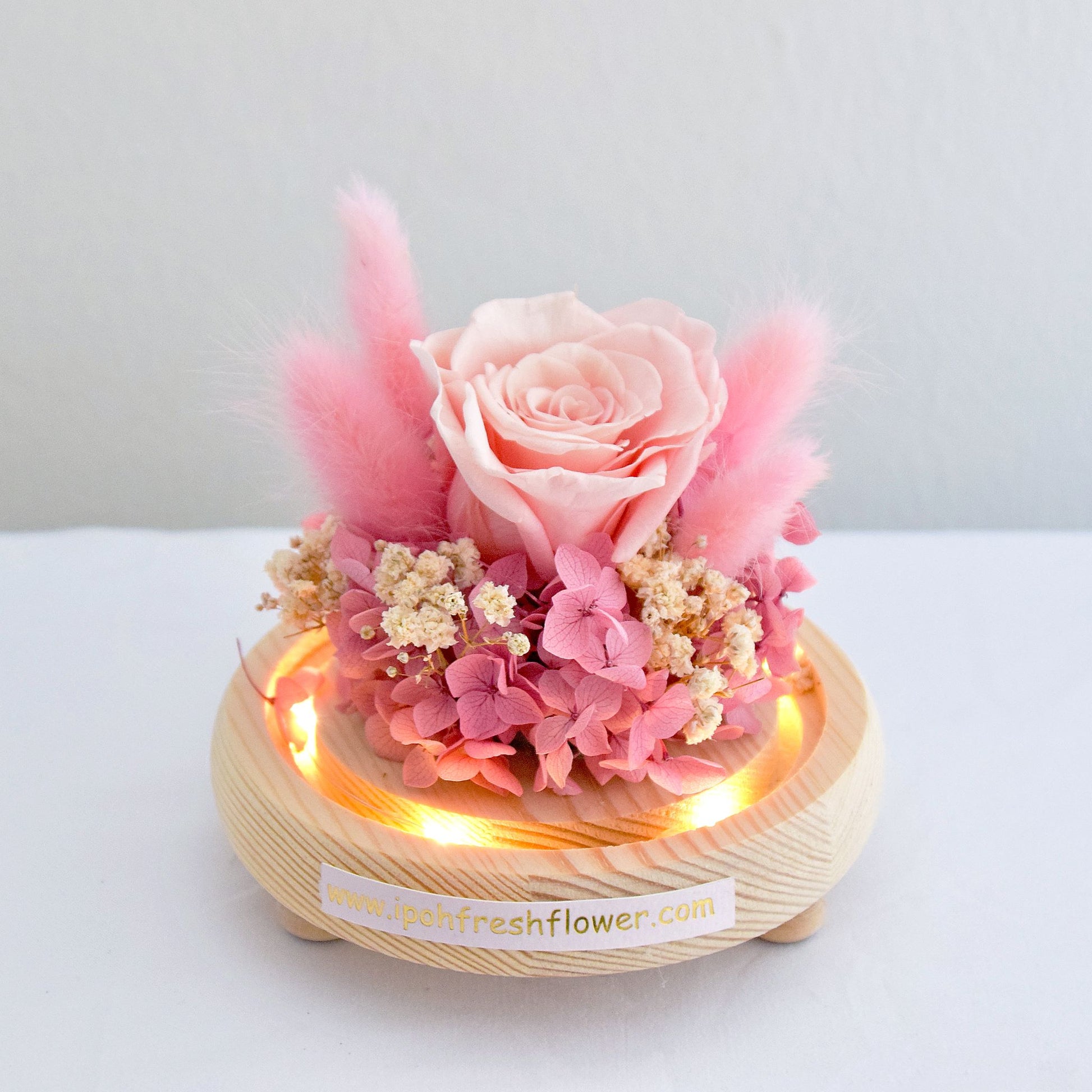 Diane Preserved Flower Globe| Preserved Flowers Gift Delivery