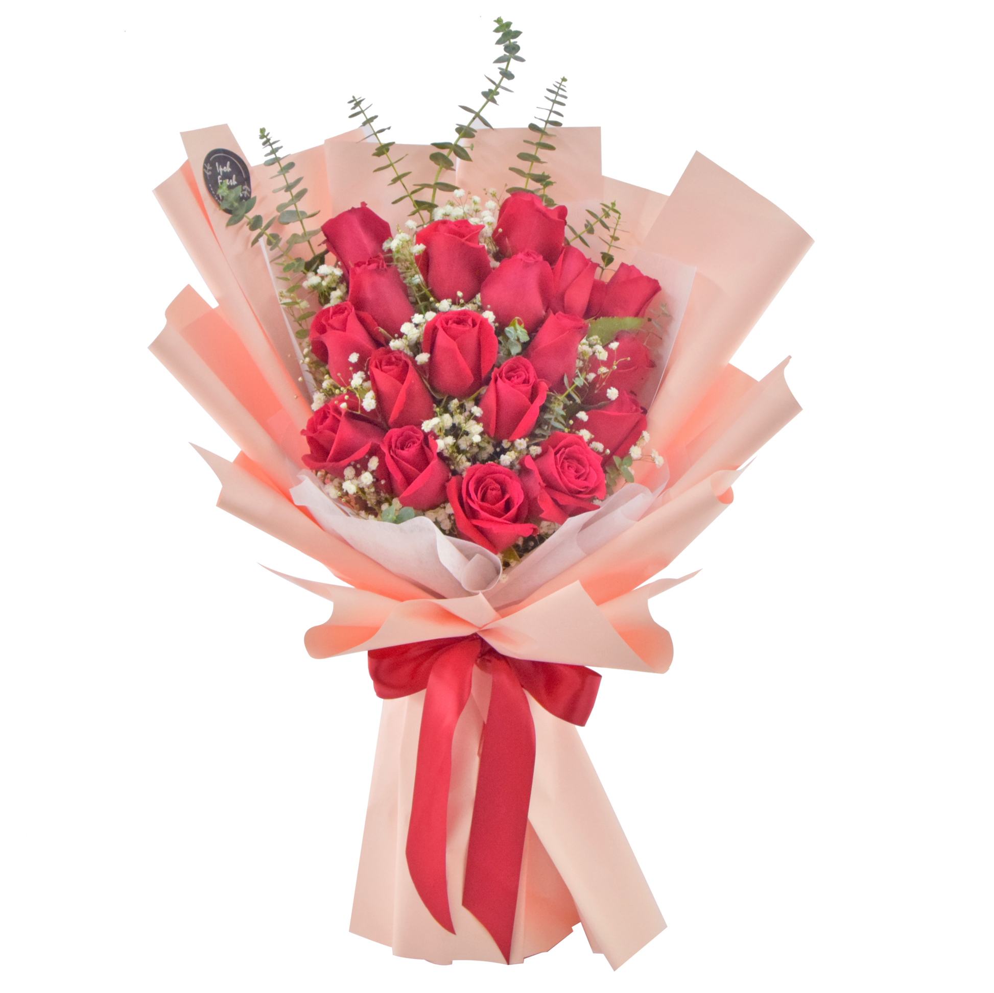 Hermosa| Valentine Roses Bouquet| Fresh Flower Delivery