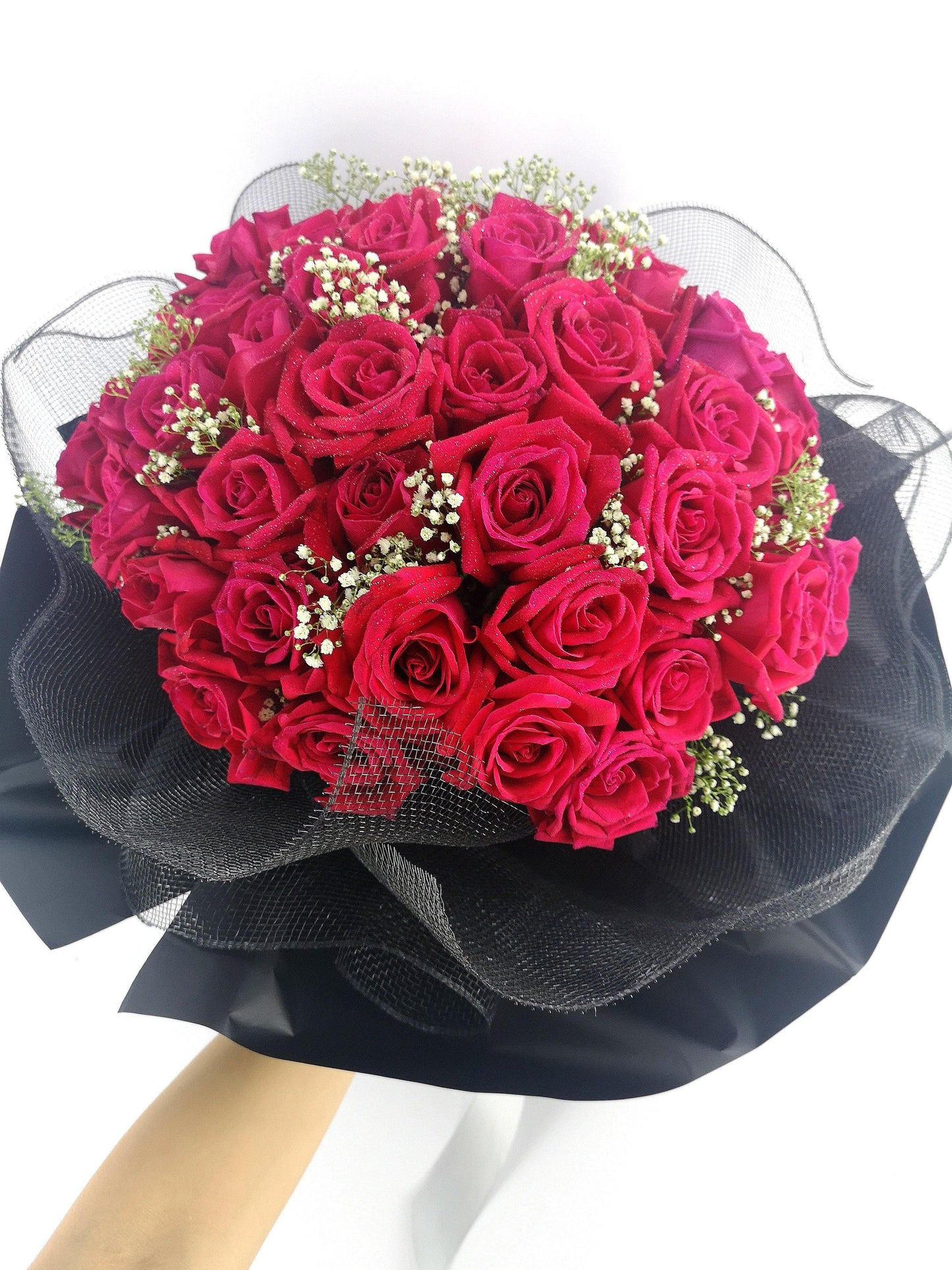 Love Sensation- 33 Roses| Fresh Flower Bouquet Delivery