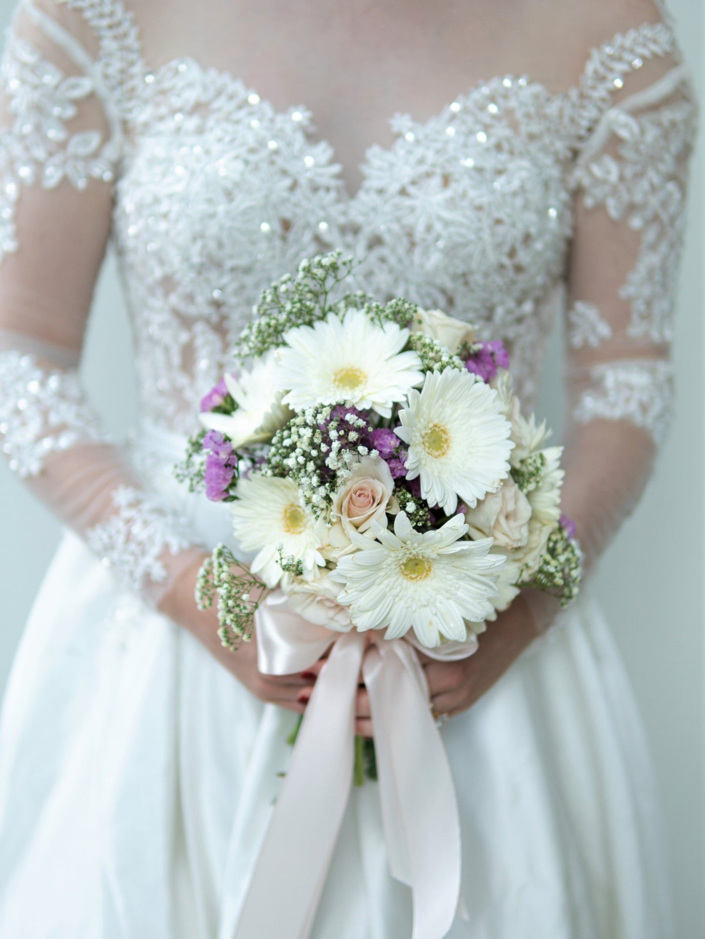 Danna Bridal Bouquet| Personalized Bridal Bouquet For ROM & Wedding