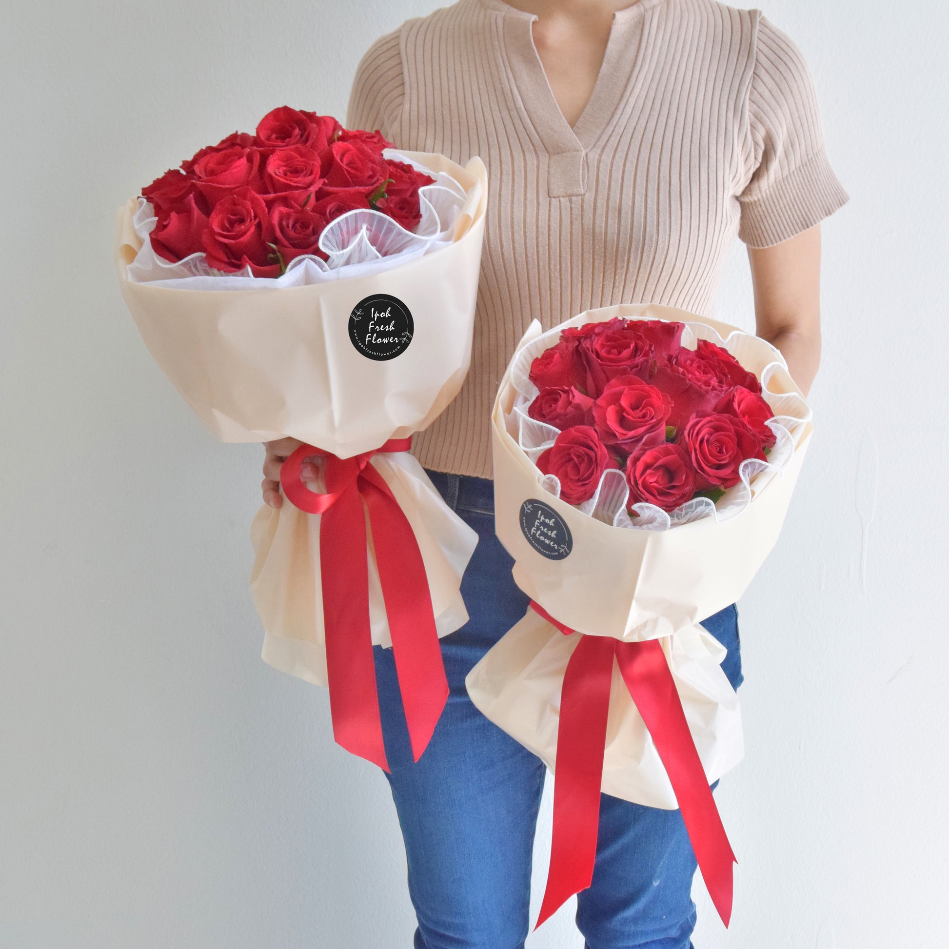 Jasper| Valentine Roses Bouquet| Fresh Flower Delivery