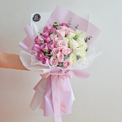 Josie| Valentine's Roses Bouquet| Same Day Delivery