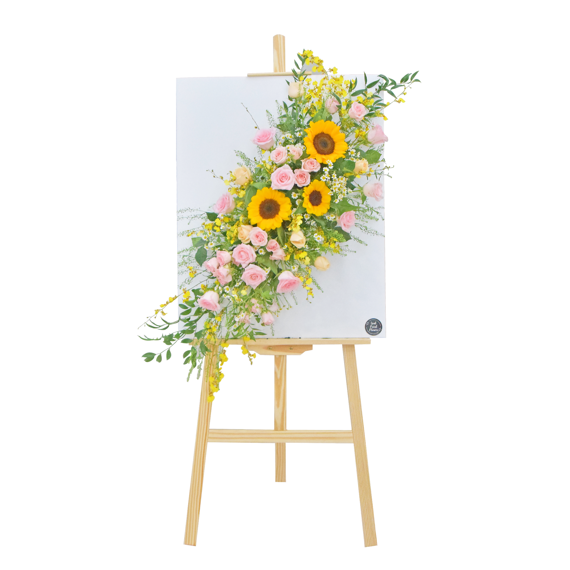 Maltida| Grand Opening Fresh Flowers Board Stand| Free Delivery