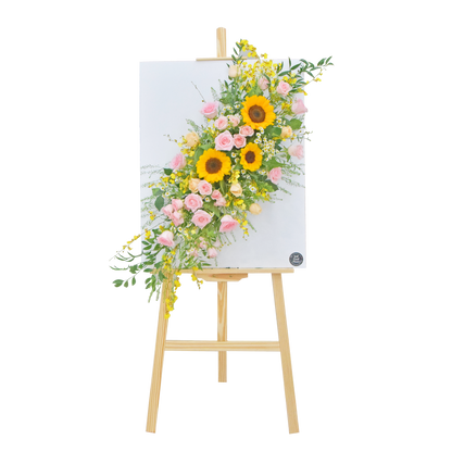 Maltida| Grand Opening Fresh Flowers Board Stand| Free Delivery