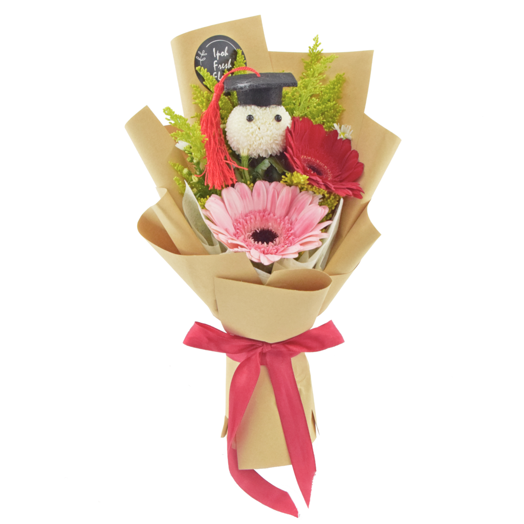 Mini Graduation Bouquet| Fresh Flower Bouquet