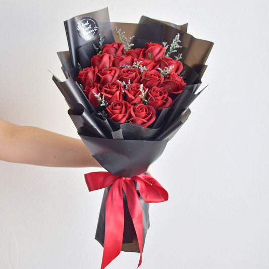 My Valentine| Soap Flower Bouquet Delivery