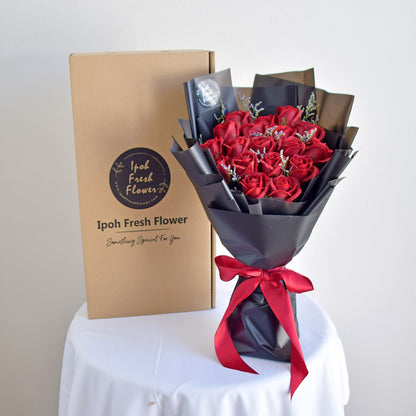 My Valentine| Soap Flower Bouquet Delivery