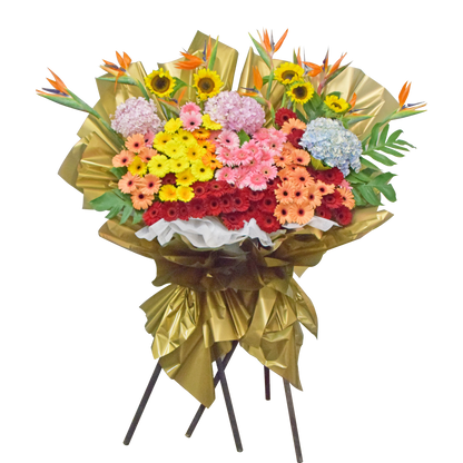 Fresh Flower Grand Opening Stand- Propitious Startup