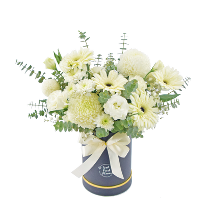 Pure White| Fresh Flower Bloom Box
